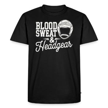 Filles Lutte Lutte Grappling Lutteuse Fille - T-shirt Premium bio Homme - noir - Devant - Nico (187cm)