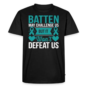Batten Disease Awareness Disease Disorder - Men's Premium Organic T-Shirt - black - Front - Nico (187cm)