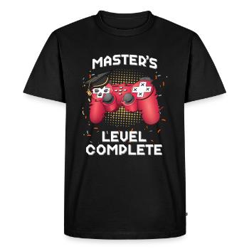 Master's Level Complete Gamer Class Of 2021 Gradua - T-shirt Premium bio Homme - noir - Devant - Nico (187cm)