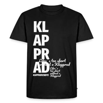 Klapprad Faltrad Fahrrad Geschenk Spruch Fashion - Männer Premium Bio T-Shirt - Schwarz - Vorne - Nico (187cm)