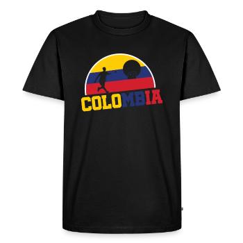 Colombie Tagus Player Tagus Championship - T-shirt Premium bio Homme - noir - Devant - Nico (187cm)