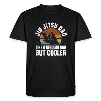 Ju Jutsu Brazilian Martial Arts Training - Men's Premium Organic T-Shirt - black - Front - Nico (187cm)
