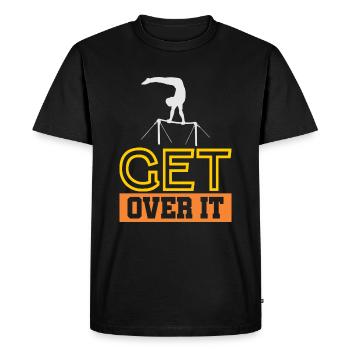Gymnastics Turnen - Männer Premium Bio T-Shirt - Schwarz - Vorne - Nico (187cm)