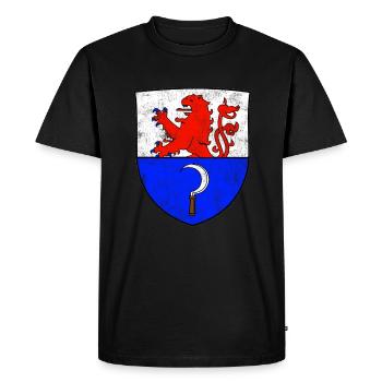 Remscheid Wappen Coat of Arms design Deutschland - Men's Premium Organic T-Shirt - black - Front - Nico (187cm)