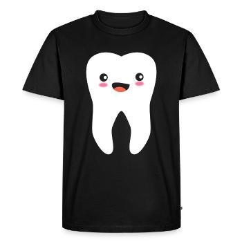 Dentiste dentiste doux dentiste pratique nouveau - T-shirt Premium bio Homme - noir - Devant - Nico (187cm)