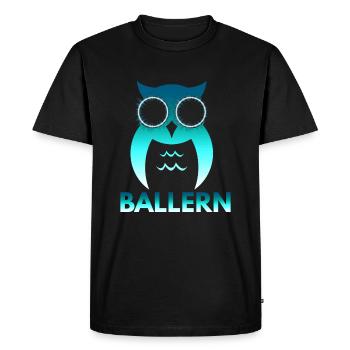 Ballern Techno Rave Raver Cadeau - T-shirt Premium bio Homme - noir - Devant - Nico (187cm)