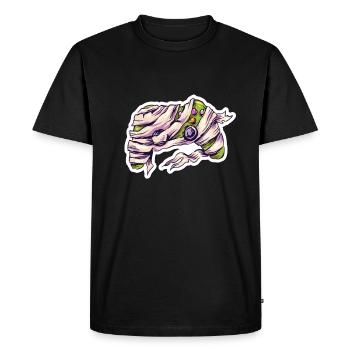 Maman Joystick Controller Gamer - T-shirt Premium bio Homme - noir - Devant - Nico (187cm)