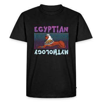Mythologie égyptienne Dieux égyptiens - T-shirt Premium bio Homme - noir - Devant - Nico (187cm)