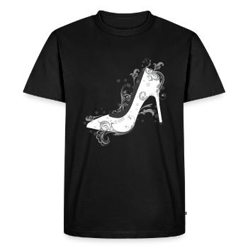Mode Talons Hauts À La Mode - T-shirt Premium bio Homme - noir - Devant - Nico (187cm)