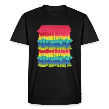 Costume Pinata Enfant Anniversaire - T-shirt Premium bio Homme - noir - Devant - Nico (187cm)