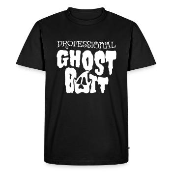 Professional Ghost Bait Halloween - Men's Premium Organic T-Shirt - black - Front - Nico (187cm)