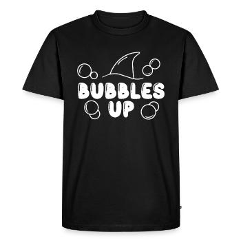 Bubbles Up Shark Lover murs Love Beach Bubble Up - T-shirt Premium bio Homme - noir - Devant - Nico (187cm)