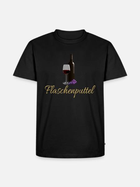 Flaschenputtel - Männer Premium Bio T-Shirt - Schwarz