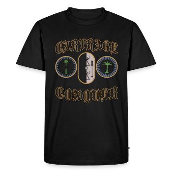 Carthage the city that Rome couldn't conquer - Men's Premium Organic T-Shirt - black - Front - Nico (187cm)