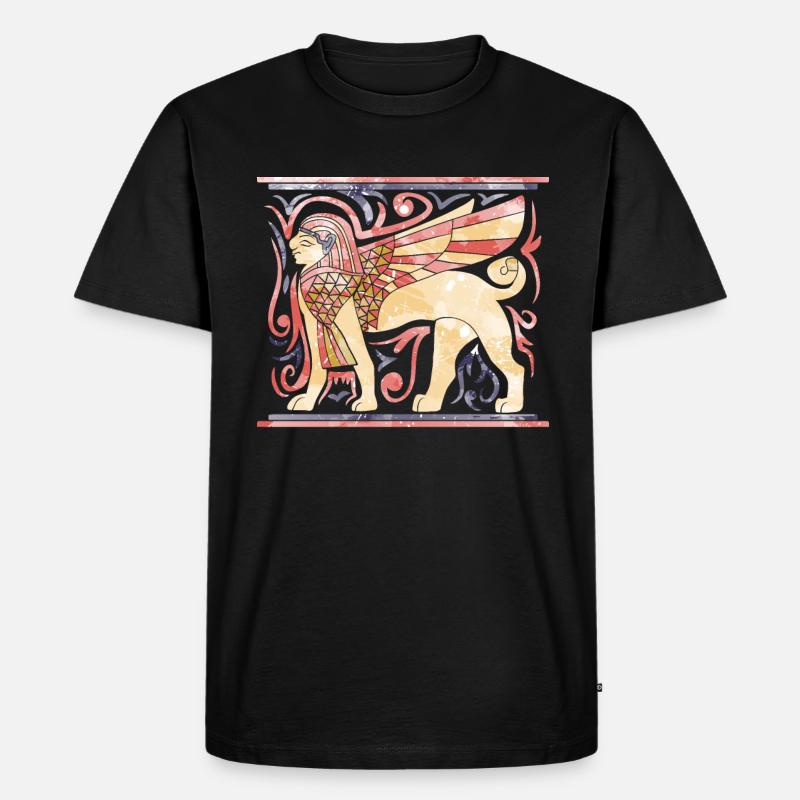 Karthago - Männer Premium Bio T-Shirt - Schwarz