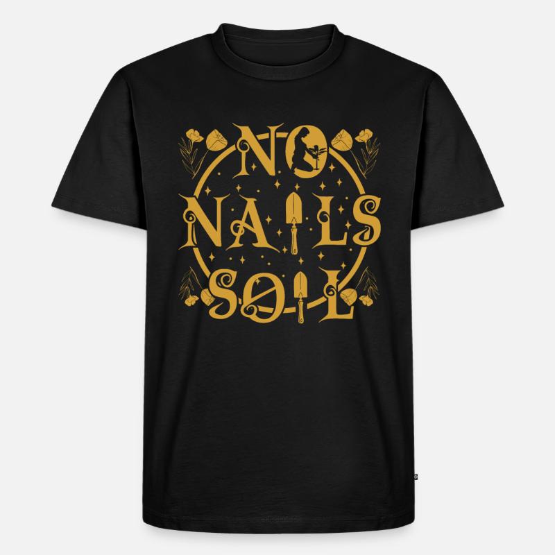 pas de clous Sol - T-shirt Premium bio Homme - noir