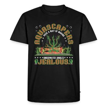 have a way of making underwater jungles jealous - Men's Premium Organic T-Shirt - black - Front - Nico (187cm)