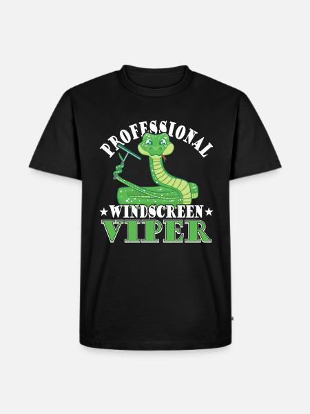 Professional Windscreen Viper - Men's Premium Organic T-Shirt - black