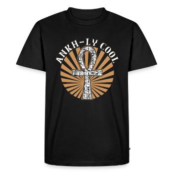 Vraiment cool - T-shirt Premium bio Homme - noir - Devant - Nico (187cm)