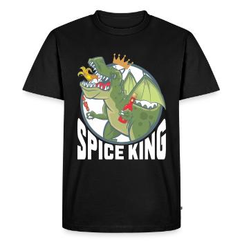 Spice King - Men's Premium Organic T-Shirt - black - Front - Nico (187cm)