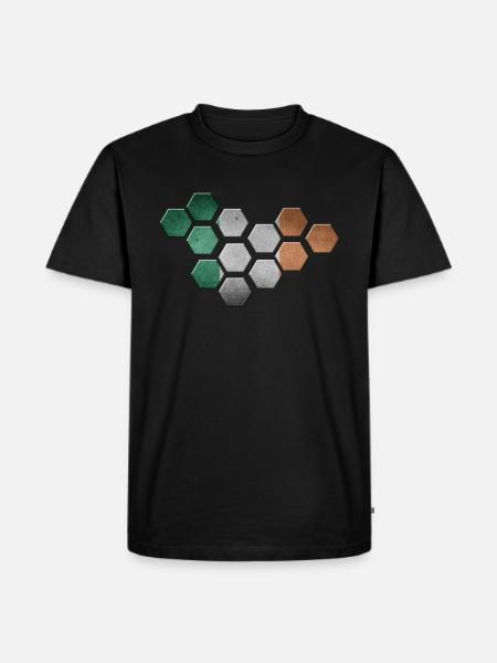 Ireland - Men's Premium Organic T-Shirt - black