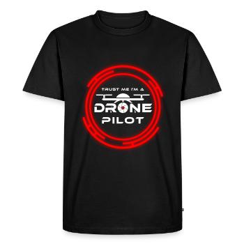 Croyez-moi, je suis un pilote de drone - T-shirt Premium bio Homme - noir - Devant - Nico (187cm)