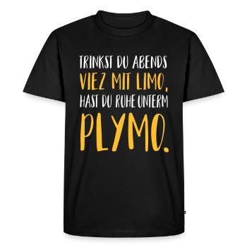 Viez Apfelwein Trier Spruch Lustig Geschenk - Männer Premium Bio T-Shirt - Schwarz - Vorne - Nico (187cm)
