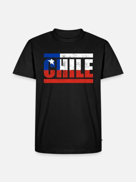 Chile - Men's Premium Organic T-Shirt - black