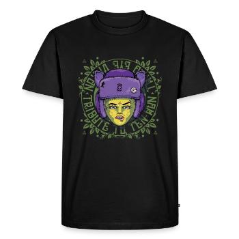 Third eye vision - Tribute to ten hun - T-shirt Premium bio Homme - noir - Devant - Nico (187cm)