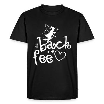 Fairy Baking Heart Baking Fairy Elf - Men's Premium Organic T-Shirt - black - Front - Nico (187cm)