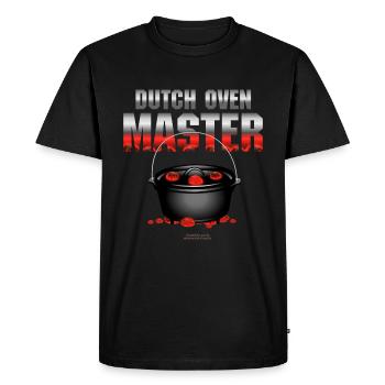 Maître de four hollandais - T-shirt Premium bio Homme - noir - Devant - Nico (187cm)