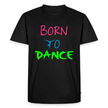 Dance - T-shirt Premium bio Homme - noir - Devant - Nico (187cm)