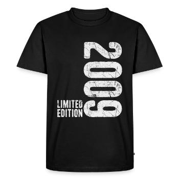 16ème Anniversaire Garçon Fille 16 Ans 2009 Drôle - T-shirt Premium bio Homme - noir - Devant - Nico (187cm)