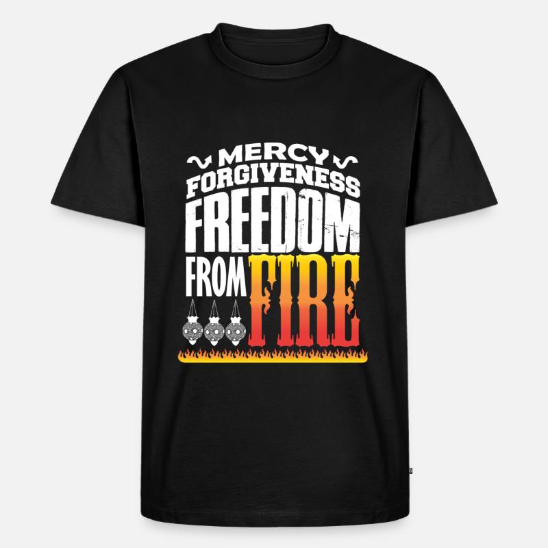 Ramadan - Männer Premium Bio T-Shirt - Schwarz
