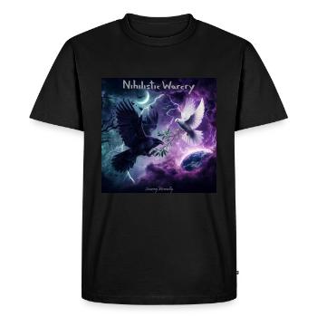 NW - Soaring Eternally - Men's Premium Organic T-Shirt - black - Front - Nico (187cm)