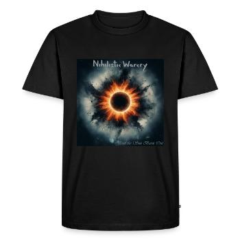 NW - Until the Sun Burns Out - Men's Premium Organic T-Shirt - black - Front - Nico (187cm)