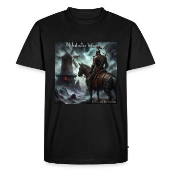 NW - Cris d’illusion - T-shirt Premium bio Homme - noir - Devant - Nico (187cm)