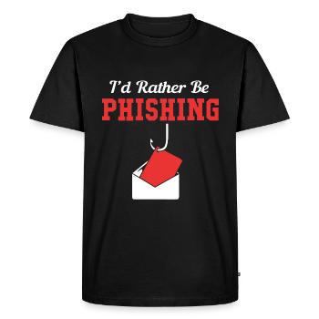 Cybersecurity Cyber Programmer Hacker - Men's Premium Organic T-Shirt - black - Front - Nico (187cm)