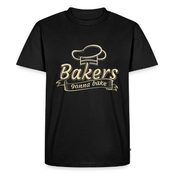 boulanger - T-shirt Premium bio Homme - noir - Devant - Nico (187cm)