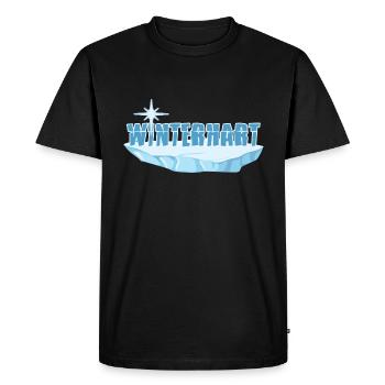 Bain de glace, rustique, bains d’hiver, baignade d’hiver - T-shirt Premium bio Homme - noir - Devant - Nico (187cm)