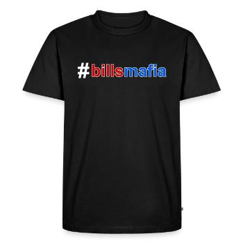 Mafia Hashtag Quote - Men's Premium Organic T-Shirt - black - Front - Nico (187cm)