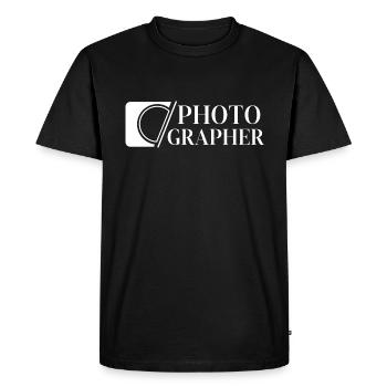 PHOTOGRAPHE - T-shirt Premium bio Homme - noir - Devant - Nico (187cm)