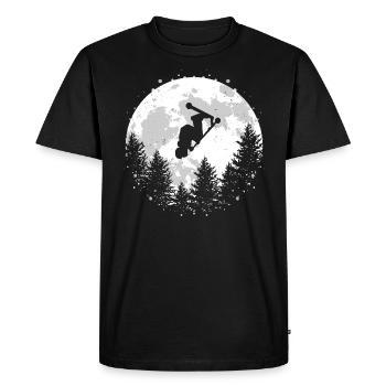 Stunt Scooter Scooter Stuntscooter cadeau - T-shirt Premium bio Homme - noir - Devant - Nico (187cm)