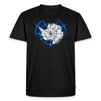 Antarctique - T-shirt Premium bio Homme - noir - Devant - Nico (187cm)