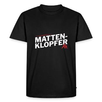 Mat Knocker Lutte Idée cadeau de lutte - T-shirt Premium bio Homme - noir - Devant - Nico (187cm)