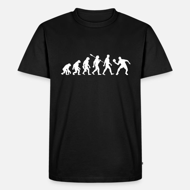 Evolution - Table tennis - Ping Pong - T-shirt Premium bio Homme - noir