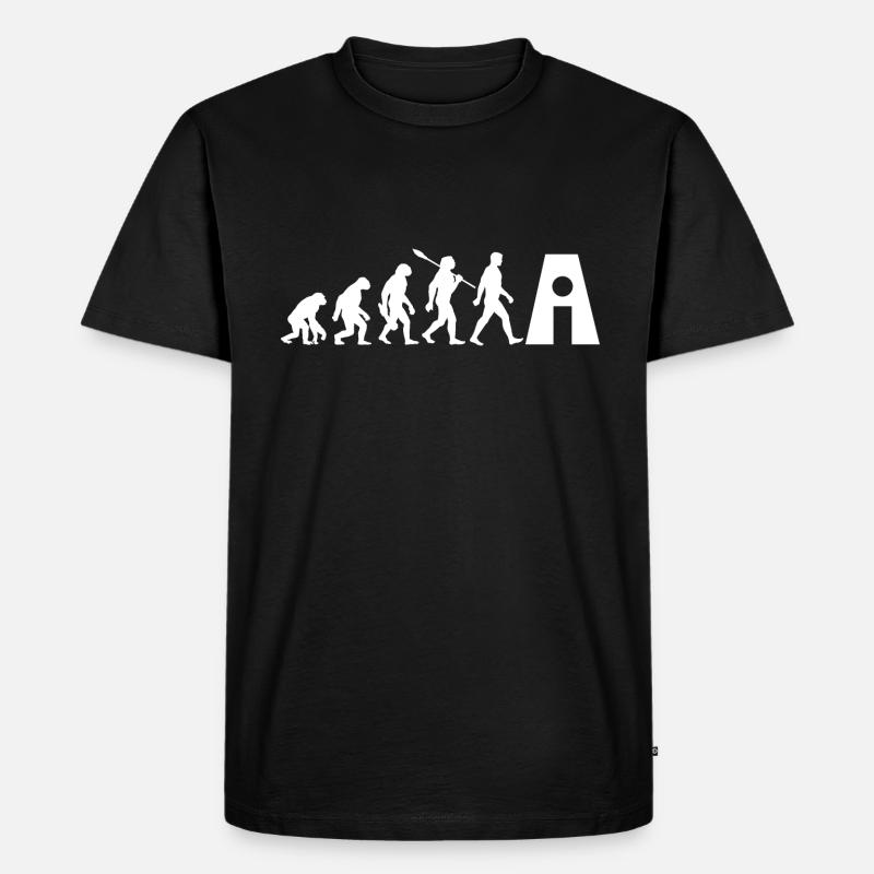 Evolution - Intelligence Artificielle - IA - T-shirt Premium bio Homme - noir