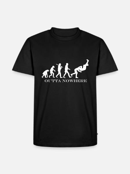 RKO Outta Nowhere! Badges - Men's Premium Organic T-Shirt - black