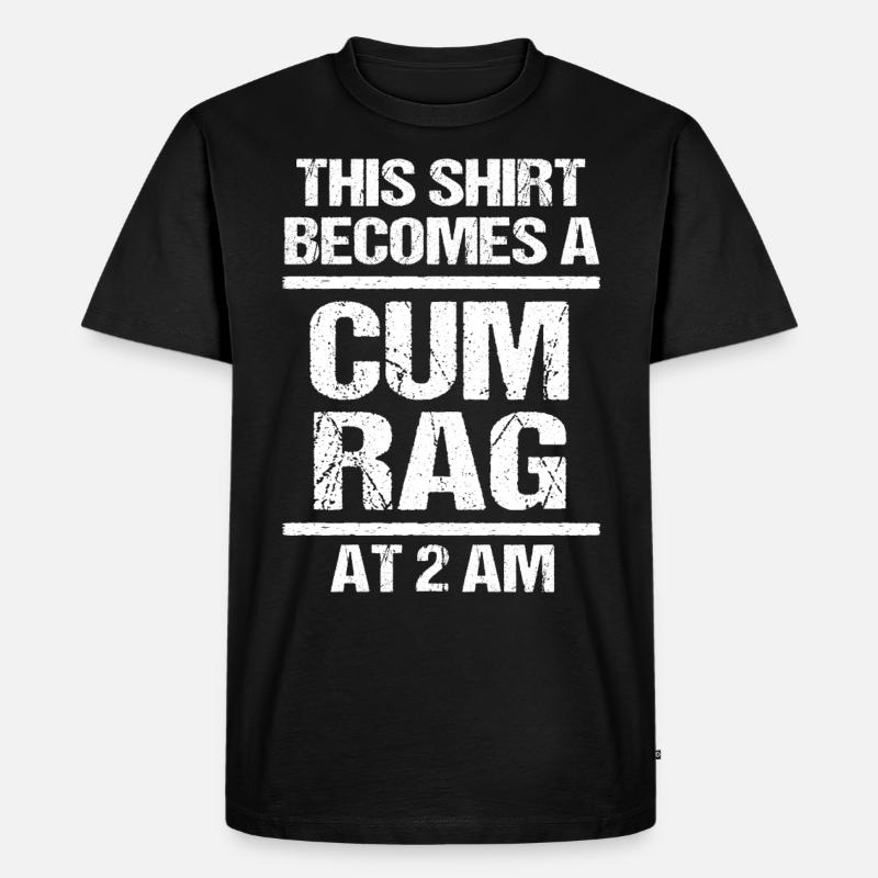 Perverse Witze - Männer Premium Bio T-Shirt - Schwarz