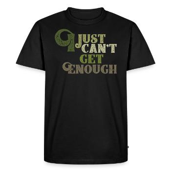 JE NE SUIS PAS ENCORE ASSEZ - T-shirt Premium bio Homme - noir - Devant - Nico (187cm)